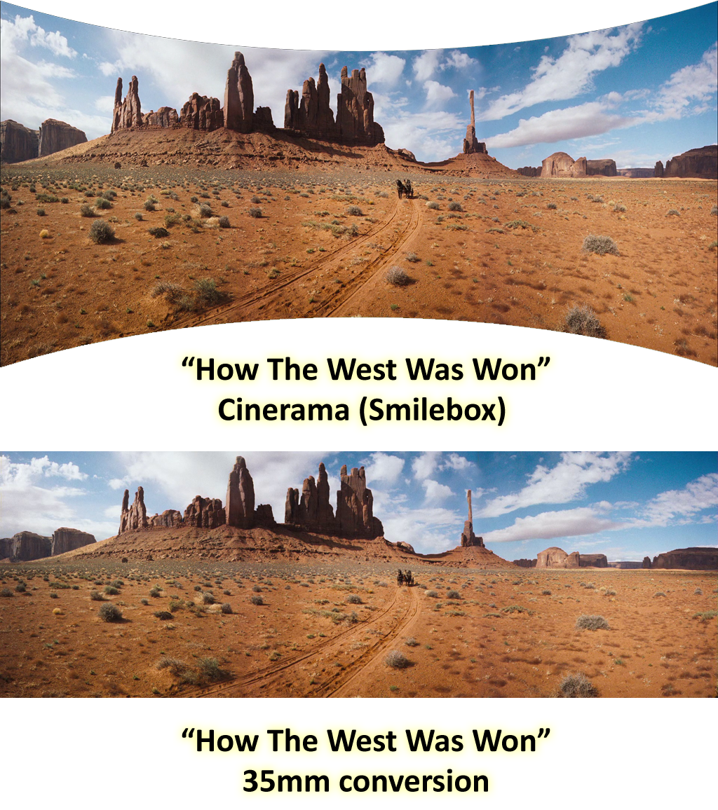 Cinerama example of 'How the West Was Won'