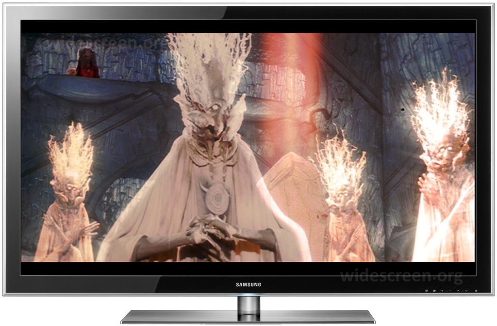 'The Dark Crystal' properly shown on a 16:9 TV