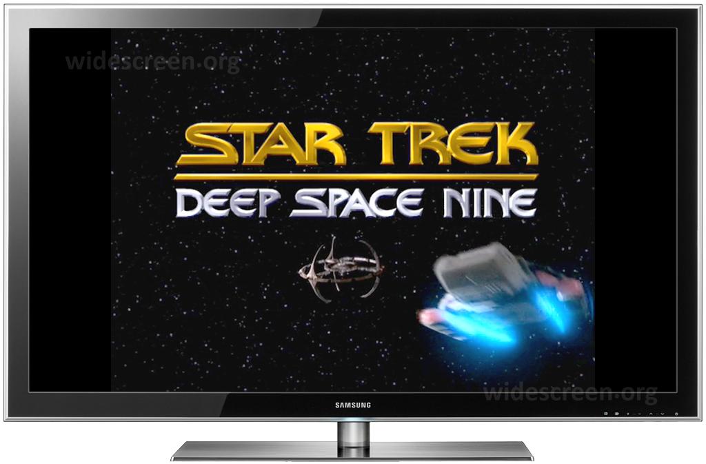 'Deep Space Nine' properly shown on 16:9 TV