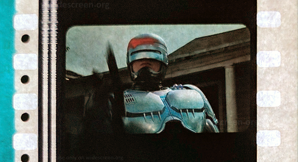 Robocop 2 35mm frame, matted to apprx. 1.7:1